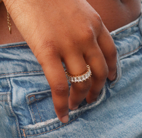 Venus Ring | 18 Karat vergoldet